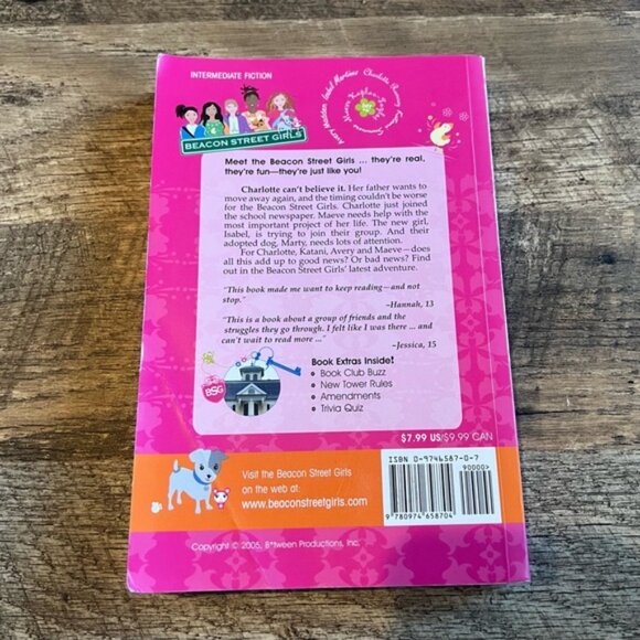 Bad News/Good News Book #2 in the Beacon Street Girls Series Young Chapter Book - Picture 3 of 3